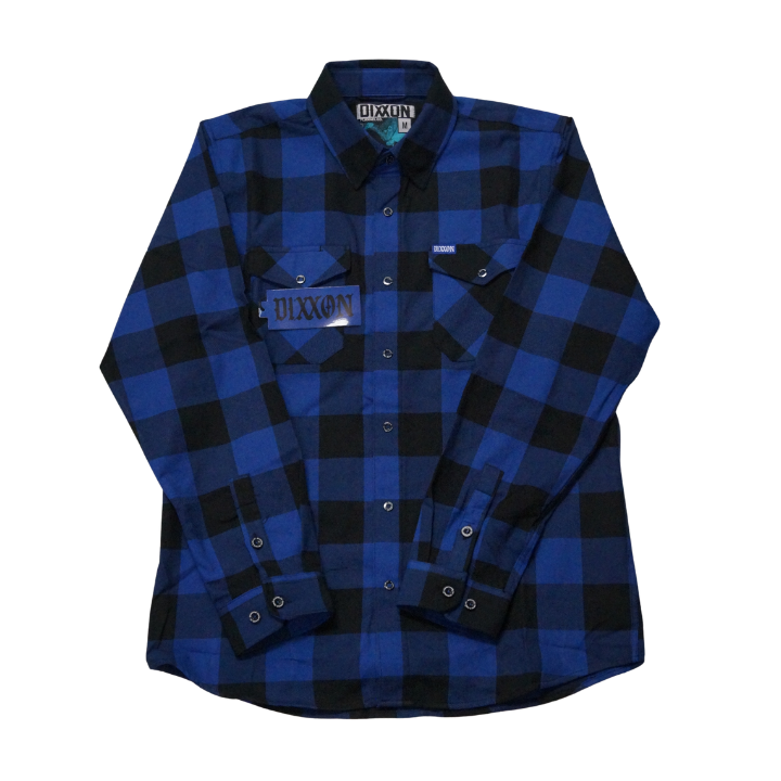 FLANNEL STAGEDIVE - BLU